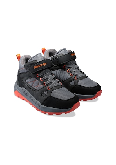 Slazenger Kesha In Unisex Çocuk Cırt Cırtlı Füme / Turuncu Bot Füme / Turuncu