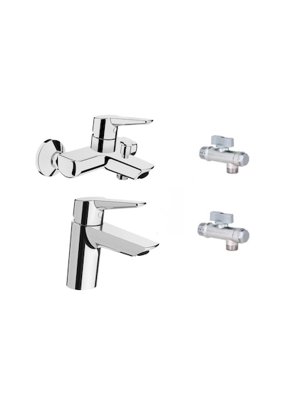 Artema Solid S Banyo Batarya Seti + Gms Filtreli Ara Musluk 2 Adet
