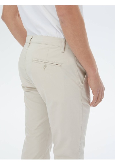 Kip Vizon Dokuma Slim Fit Casual Pantolon Vizon