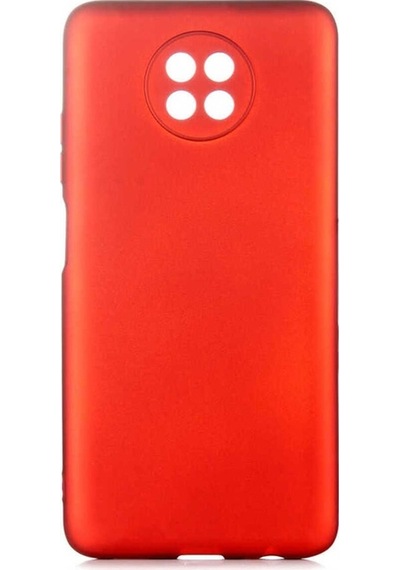 Xiaomi Redmi Note 9 5g Kılıf Zore Premier Silikon Kapak Kırmızı