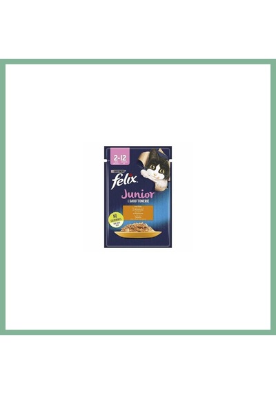 Felix Pouch Junior Tavuklu Yavru Kedi Konservesi 85 Gr Bsk2026