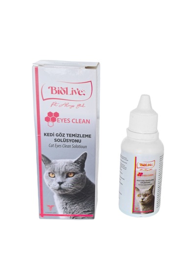 Biolive Eyes Clean Kedi Göz Temizleme Solisyonu 50ml