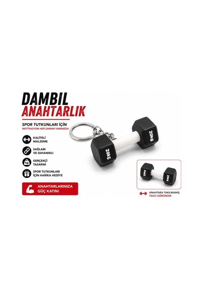 Dambıl Anahtarlık , Dambıl Şeklinde Araç Anahtarlık - Dambıl Araba Anahtarlığı