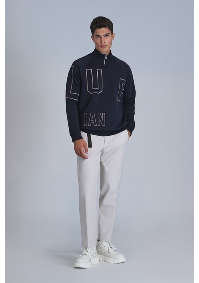 Lufian Focus Erkek Sweatshirt Lacivert Lacivert 112030131100200 Lacivert