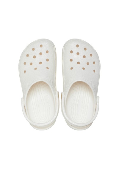 Crocs Classıc Glıtter Kadın Terlik 205942-100 Beyaz
