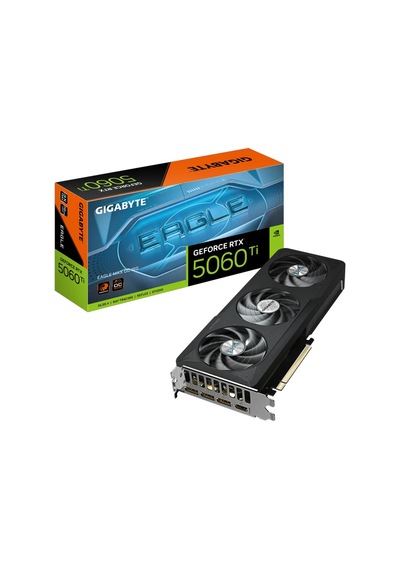 Gıgabyte Gv-n506teaglemax Oc-16gd, Rtx5060tı, Eagle Max Oc, 16gb, Gddr7, 128bıt, 3 Fanlı, 1xhdmı, 3xdp, Gamıng Ekran Kartı