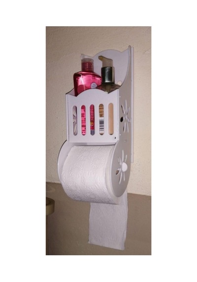 Buççin Online Mağaza Plastik Dekoratif Çok Amaçlı Cep Telefonu Tutmalı Raflı Tuvalet Banyo Wc Kağıtlık Bcwk Plastik Beyaz Çok Renkli