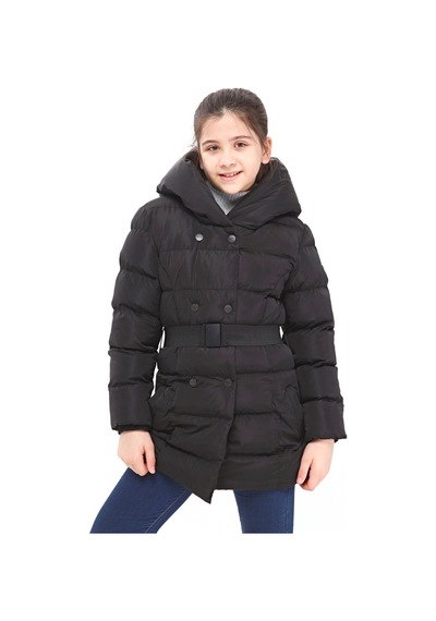 Kız Çocuk Mont 51266 Siyah