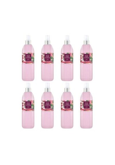 Eyüp Sabri Tuncer Japon Kiraz Çiçeği Kolonyası 150 Ml Silindir Pet Şişe Sprey X 8 Adet
