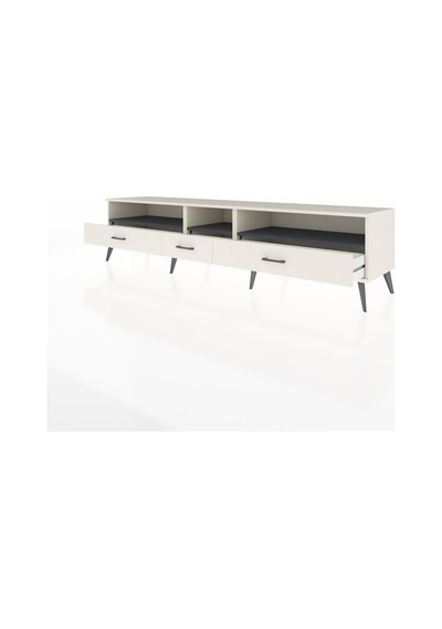 Hyperion Tv Ünitesi 3 Raflı 3 Çekmeceli 220x44x51 Aytaşı-antrasit/aytaşı Antrasıt/aytası - Aytası Hyperion Tv Ünitesi 3 Raflı 3 Çekmeceli 220x44x51 Aytaşı-antrasit/aytaşı Antrasıt/aytası - Aytası