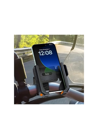 Kargo Gidon Bağlantılı Bisiklet Motosiklet İçin Esnek Abs 4-7.8 İnç Telefon Tutucu 360 Dönebilen Tasarım N Diğer