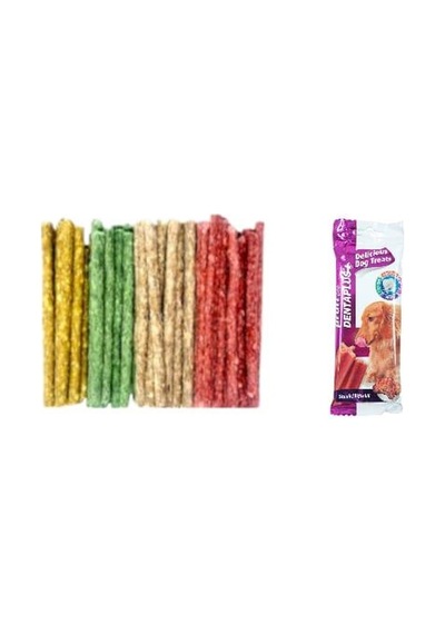 Ans Munchy Ödül Çubuğu 100'lü + Dog Dentaplus Biftekli 4'lü 80 G