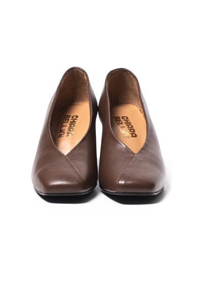 Napa 1196 Praline C1475 Topuklu/ Stiletto Kadın Diğer 230 42 Chiara Bellini Leather Kahverengi
