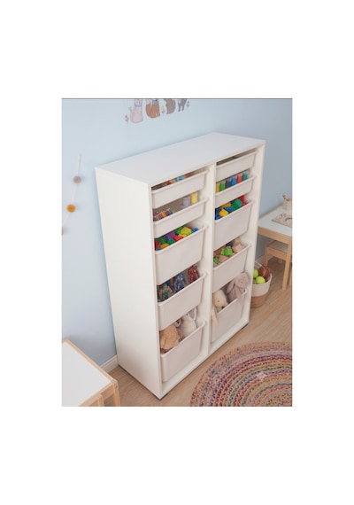 2 Adet Ultra Büyük 4 Adet Büyük 4 Adet Orta Boy Çekmeceli 123 Cm Beyaz Çocuk Odası Oyuncak Dolabı Ve Çok Amaçlı Saklama Ünitesi - Depolayıcı Düzenleyici Organizer 2 Adet Ultra Büyük 4 Adet Büyük 4 Adet Orta Boy Çekmeceli 123 Cm Beyaz Çocuk Odası Oyuncak Dolabı Ve Çok Amaçlı Saklama Ünitesi - Depolayıcı Düzenleyici Organizer