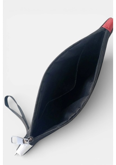Lederax Suni Deri Clutch Çanta Portföy Çanta Ld629 Siyah