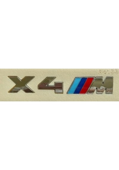 Bmw Uyumlu X4 M Krom Yazı