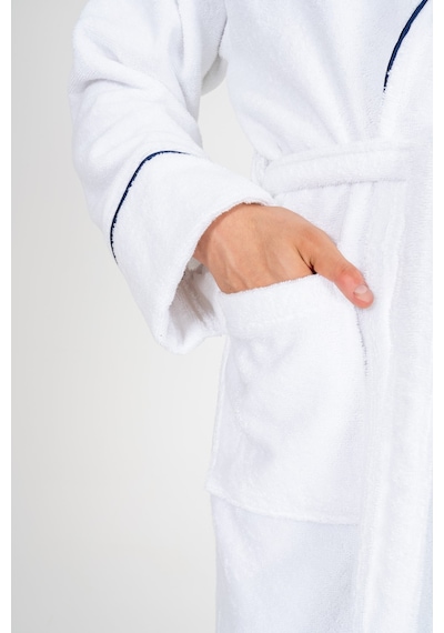 Cotton Box Classic Bornoz Seti Josina Beyaz Erkek L/xl