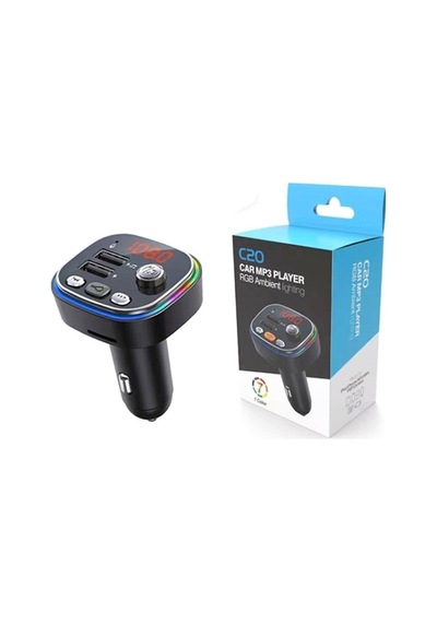 Zhltech Rgb Renkli Fm Mp3 Çalar C21 Silver