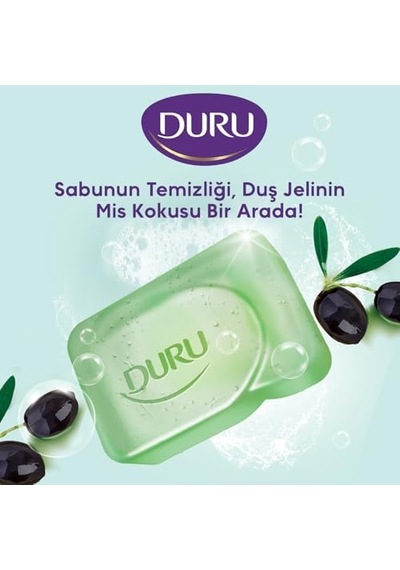Natural Olive Zeytinyağlı Sabun, 150 Gramx4 Acı Badem