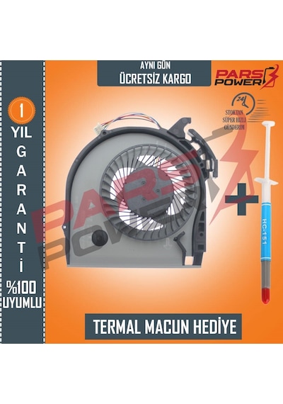 Lenovo Uyumlu Ideapad V110-15Isk 80Tl0012Tx Cpu Fan - İşlemci Fanı Ver.1
