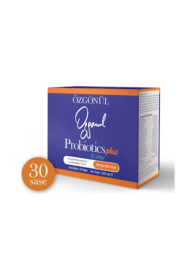 Özgönül Probiotics Plus & Zinc 30 Saşe