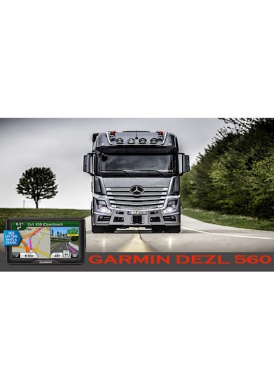 Garmin Dezl 560 Avrupa Tır Navigasyon Cihazı