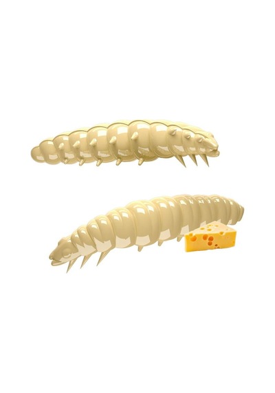 Libra Lures Larva 30mm Cheese Peynir Aromalı Silikon Yem -9324