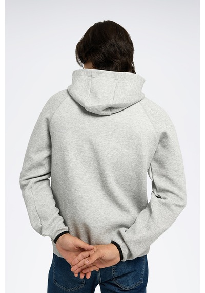 Reebok Overhead Hoody Fleece Gri Erkek Sweatshirt 000000000102237940