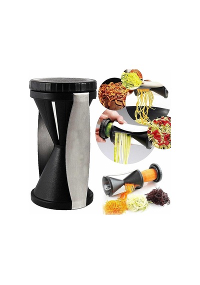 Tr Slicer Spiral Sebze Doğrayıcı, Jülyen Kesme Aleti, Siyah Diğer