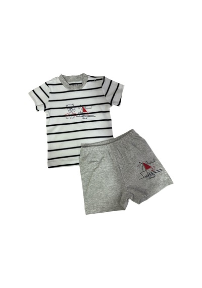 Mother Love 2li Takım Şortlu Melik Çok Renkli