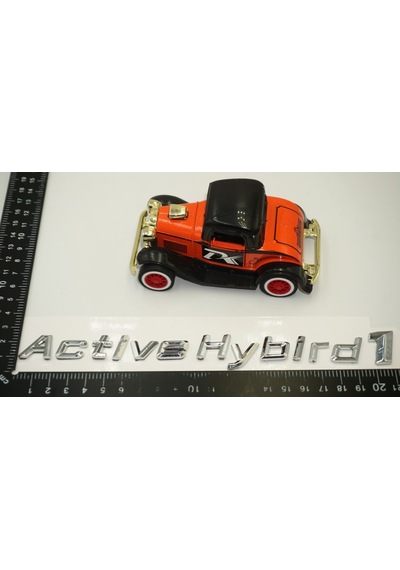 Bmw Active Hybrid1 Bagaj Krom Metal 3M 3D Yazı Logo