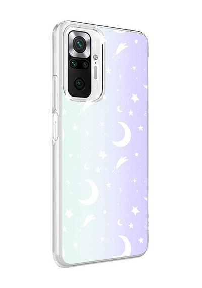 Zore Redmi Note 10 Pro Kılıf Msra M-blue Desenli Kapak - Cow No2 Cow No2
