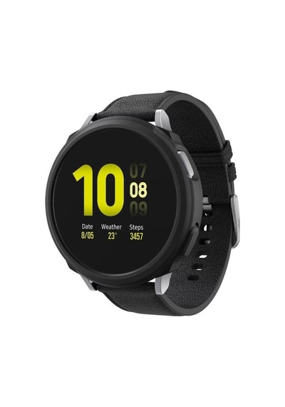 Spigen Galaxy Watch 5/4 44mm İle Uyumlu Kılıf Liquid Air Matte Black