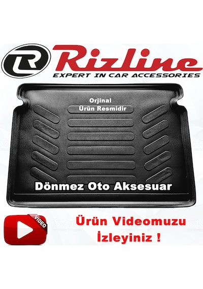 Renault Kangoo 2 3D Bagaj Havuzu Paspası 2015-2020 Arası Rizline N11.3752
