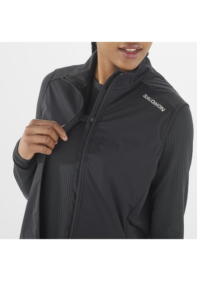 Salomon Lıght Shell Vest Kadın Rüzgarlık Black Lc2155000 Siyah