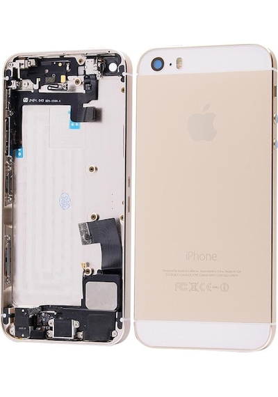 Senalstore Apple Uyumlu iPhone 5s Kasa Full Dolu - Gold