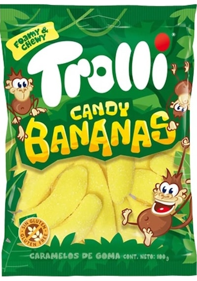 Trolli Candy Bananas Şekerleme 100 G