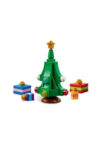 Baba Nın Dağıtım Kamyonu 40746 8 Yaş Ve Üzeri Çocuklar İçin Yılbaşı Hediyeleri, Elf Minifigürü Ve Aracın Üstüne Takılabilen Mini Yılbaşı Ağacı İçeren Oyuncak Yapım Seti 224 Parça