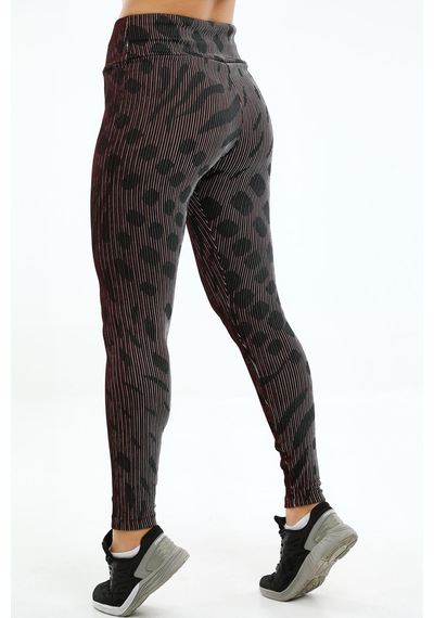 Maraton Sportswear Slimfit Kadın Basic Kırmızı Tayt 20491-kırmızı