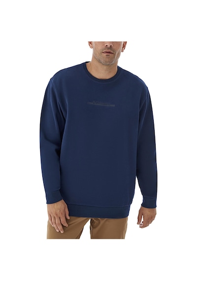 Columbia Csc Basic Bar Split Crew Erkek Sweatshirt-7391 Koyu Lacivert