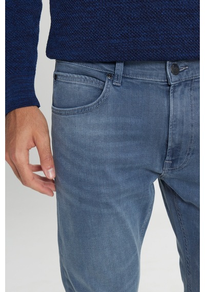 Lee Luke Slim Fit Düşük Bel Denim Esnek Jean Kot Pantolon Mavi