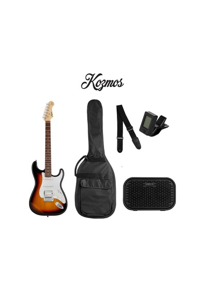 Kozmos Kgp-stg20hss-3ts Sunburst Elektro Gitar Seti