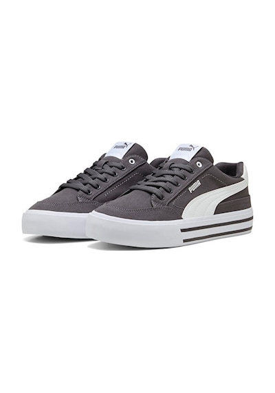 Puma Court Classıc Vulc Fs Erkek Günlük Ayakkabı 39635339 Gri