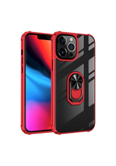 Apple Uyumlu iPhone 13 Pro Kılıf Zore Mola Kapak Kırmızı