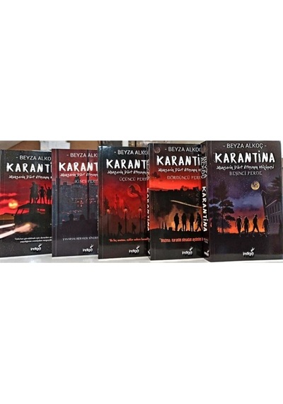 Karantina Set 5 Kitap Ciltsiz