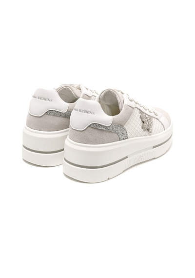 Sneaker Günlük Kadın Diğer 185552dm Donna Serena 5552dm White Silver Beyaz
