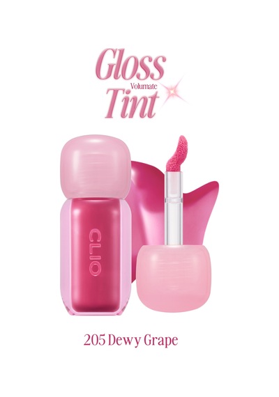 Clio Pigmentli Parlak Bitişli Dolgunlaştırıcı Lip Gloss Clıo Volumate Gloss 205 Dewy Grape