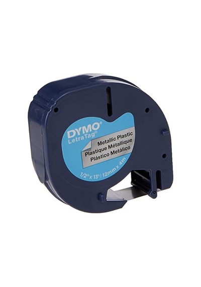 Dymo S0721730, Letratag Metalik Şerit 12 Mm X 4 Mt , Gri 59429