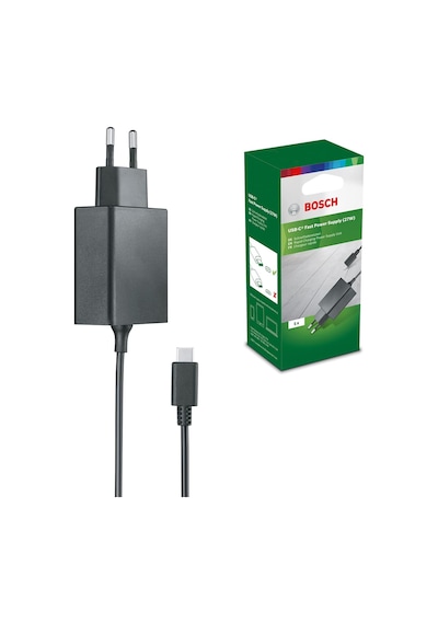 Bosch Uyumlu Home And Garden Usb-c Hızlı Şarj Cihazı 27 W, Kartonda