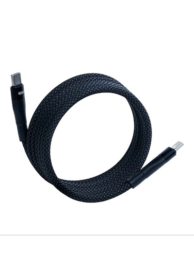 Bmcc-02 Siyah Manyetik Usb-c-usb-c Kablo 1.5 M, 60 W Hızlı Şarj